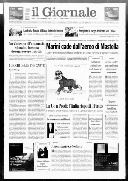 Il giornale : quotidiano del mattino